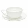 Salt&Pepper 280ml Edge Tea Cup And Saucer Set