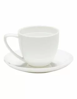 Salt&Pepper 100ml Edge Espresso Cup And Saucer Set
