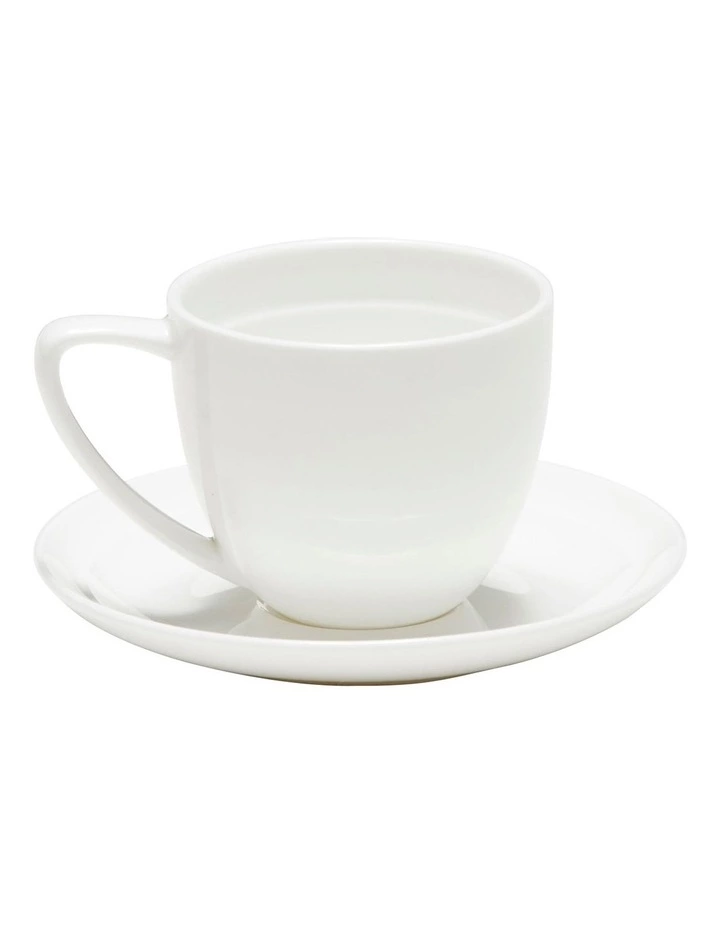 Salt&Pepper 100ml Edge Espresso Cup And Saucer Set 1 Salt&Pepper 100ml Edge Espresso Cup And Saucer Set