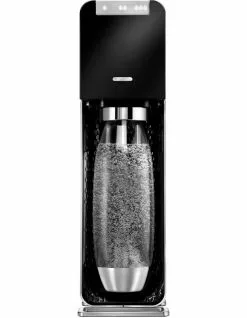 SodaStream Source Power Silver/Black Sparkling Water Maker