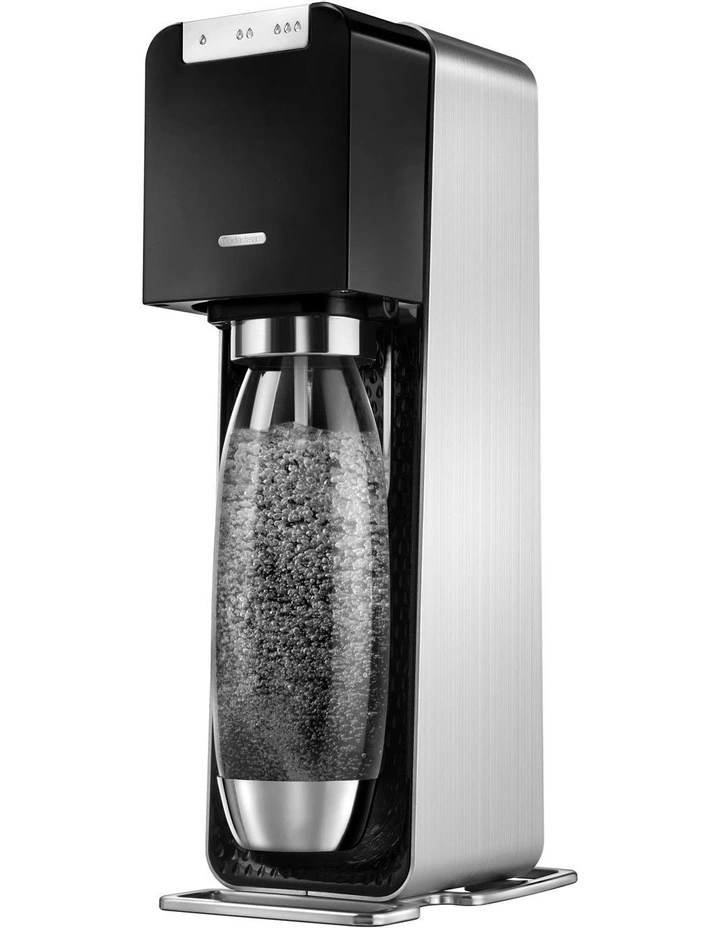 SodaStream Source Power Silver/Black Sparkling Water Maker 2 SodaStream Source Power Silver/Black Sparkling Water Maker - Image 2