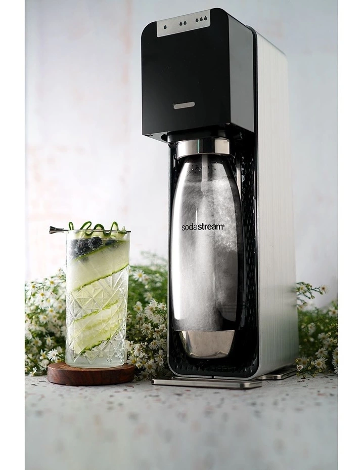 SodaStream Source Power Silver/Black Sparkling Water Maker 4 SodaStream Source Power Silver/Black Sparkling Water Maker - Image 4