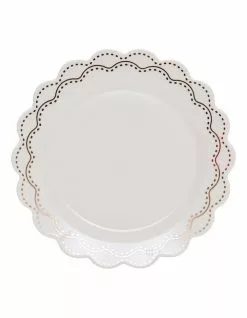 Salt&Pepper Eclectic 19cm Plate With Gold White -Dining Sales 321689620 1 1 720x928