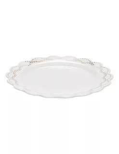 Salt&Pepper Eclectic 19cm Plate With Gold White -Dining Sales 321689620 3 720x928