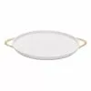 Salt&Pepper Eclectic 30cm Tray with Handles White