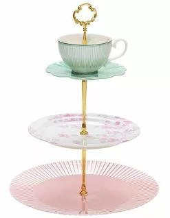 Salt&Pepper Eclectic 3 Tier Cake Stand