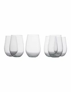 Maxwell & Williams Mansion Set of 6 580ml Stemless Red Wine Gift Boxed