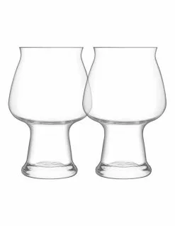 Luigi Bormioli Set of 2 500ml Birrateque Cider Glass Clear -Dining Sales 420409000 3 1 720x928
