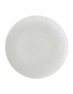 Maxwell & Williams Basics Diamonds 23cm Entree Plate White