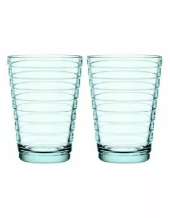 IITTALA Aino Aalto Set Of 2 Highball Green