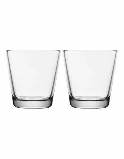 IITTALA Kartio Set Of 2 Tumbler Clear