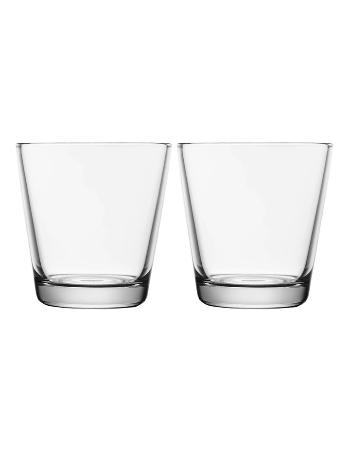 IITTALA Kartio Set Of 2 Tumbler Clear 1 IITTALA Kartio Set Of 2 Tumbler Clear