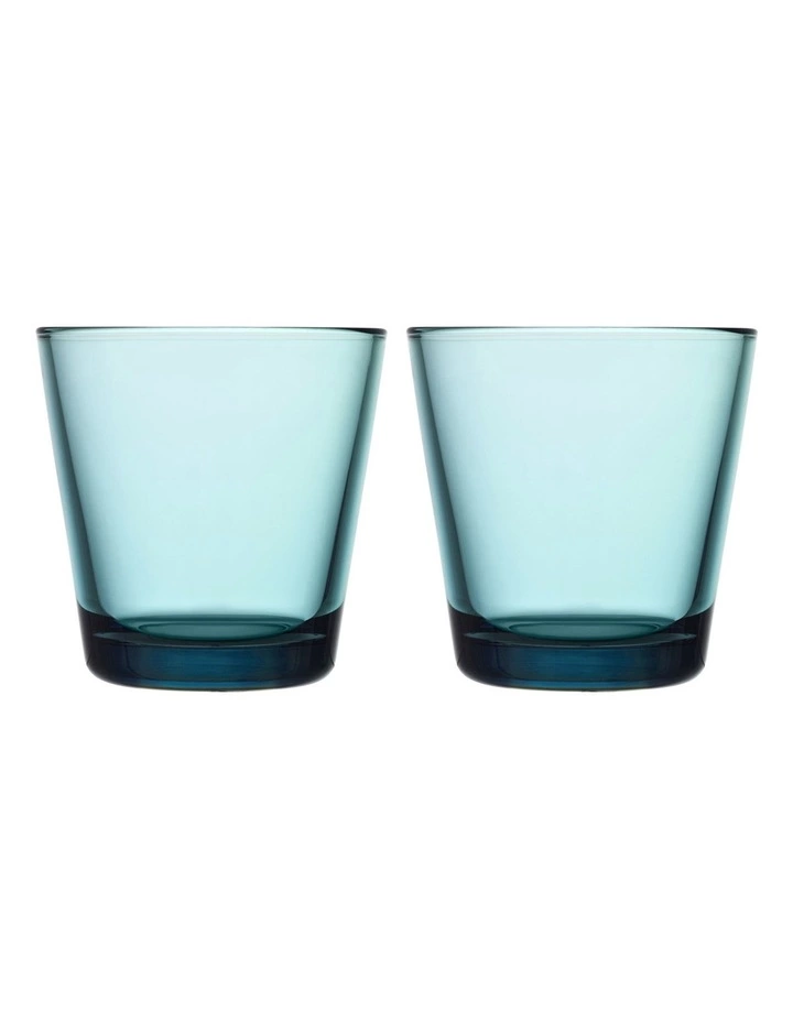 IITTALA Kartio Set Of 2 Tumbler Sea Blue 1 IITTALA Kartio Set Of 2 Tumbler Sea Blue