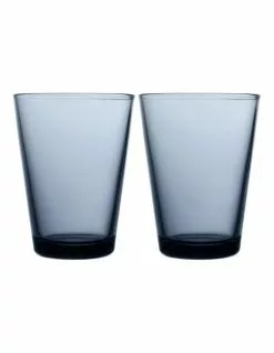 IITTALA Kartio Set Of 2 Highball Dark Blue