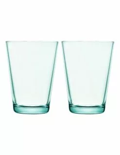 IITTALA Kartio Set Of 2 Highball Green