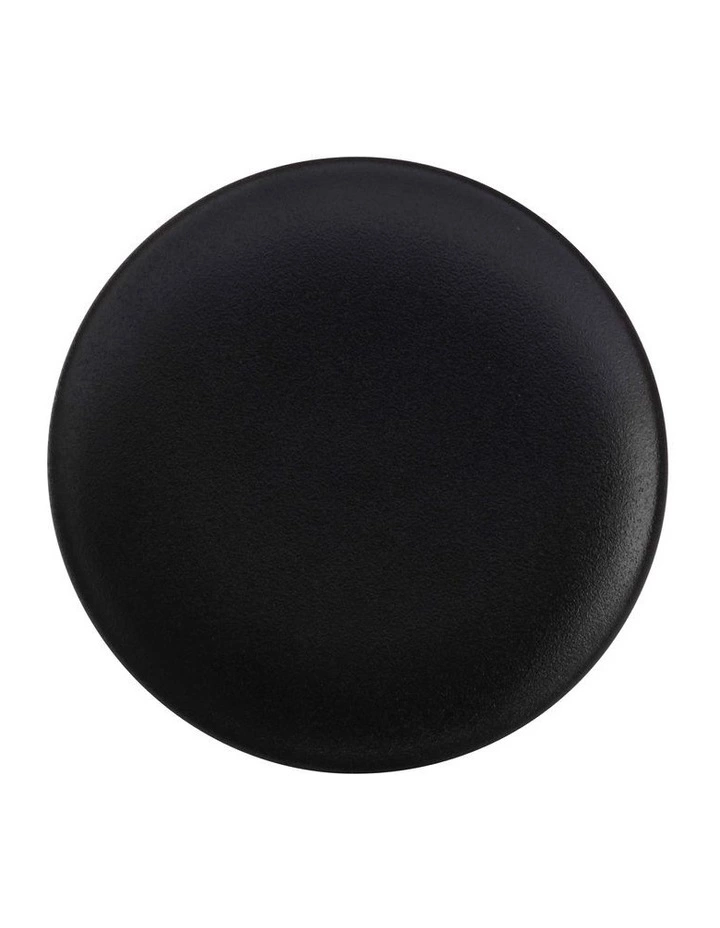 Maxwell & Williams Caviar 15cm Coupe Plate Black 1 Maxwell & Williams Caviar 15cm Coupe Plate Black