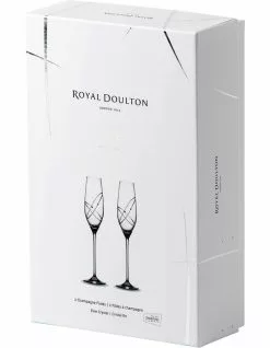 Royal Doulton Promises With This Ring Flute 2 Pack -Dining Sales 502291990 3 720x928