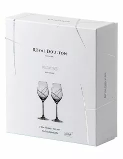 Royal Doulton Promises With This Ring Wine Glass 2 Pack -Dining Sales 502292260 3 720x928