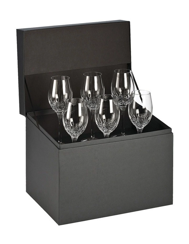 Waterford Lismore Essence Set of 6 White Wine Glass 1 Waterford Lismore Essence Set of 6 White Wine Glass