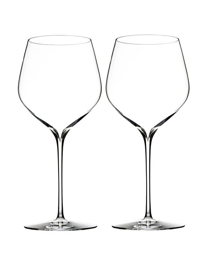 Waterford Elegance Cabernet Sauvignon Set of 2 Wine Glass 1 Waterford Elegance Cabernet Sauvignon Set of 2 Wine Glass