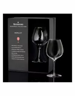 Waterford Elegance Merlot Set of 2 Wine Glass -Dining Sales 502569010 3 720x928
