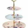 Wedgwood Cuckoo 3 Tiered Cake Stand