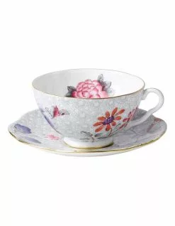 Wedgwood CuckooTeacup & Saucer Green