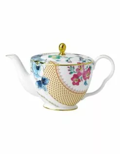 Wedgwood Butterfly Bloom 1L Teapot White