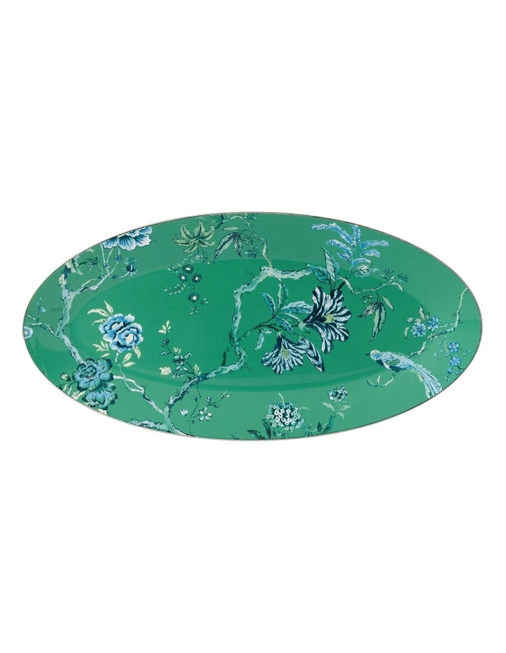 Wedgwood Jasper Conran Oval Dish Green 1 Wedgwood Jasper Conran Oval Dish Green