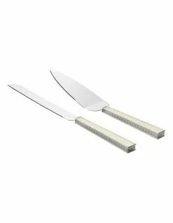 Wedgwood Vera Wang With Love Knife & Server