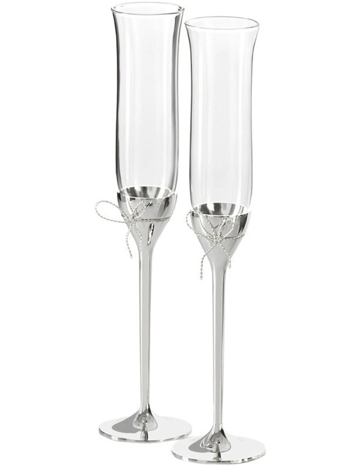 Wedgwood Vera Wang Love Knots Set of 2 Flute 1 Wedgwood Vera Wang Love Knots Set of 2 Flute