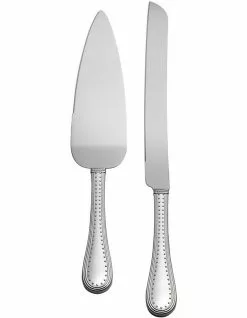 Wedgwood Vera Wang Grosgrain Cake Knife & Server