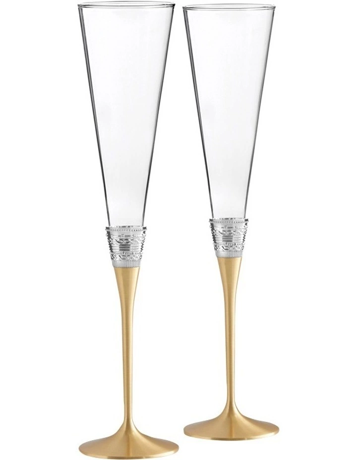 Wedgwood Vera Wang With Love Set of 2 Flute 1 Wedgwood Vera Wang With Love Set of 2 Flute