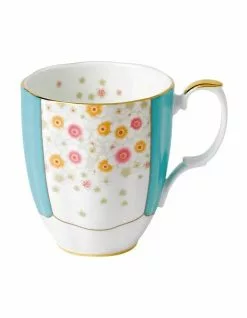 Royal Albert 100 Years Mint Deco 1930s Mug