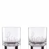 Kate spade new york Two Of A Kind His Hers Double Old Fashion Tumbler Set