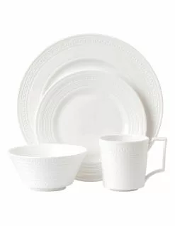 Wedgwood Intaglio 16pc Dining Set White