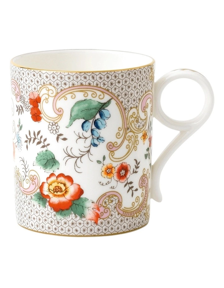 Wedgwood Wonderlust Rococo Flowers 200ml Mug Multicolour 1 Wedgwood Wonderlust Rococo Flowers 200ml Mug Multicolour