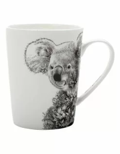 Maxwell & Williams Marini Ferlazzo Koala 450ml Tall Mug Gift Boxed White