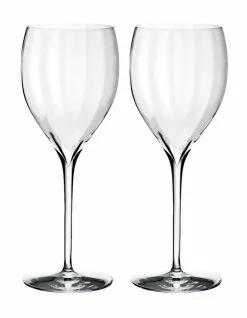 Waterford Elegance Optic Crisp White Pair