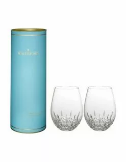 Waterford Giftology Lismore Nouveau Set of 2 Red Wine Glass