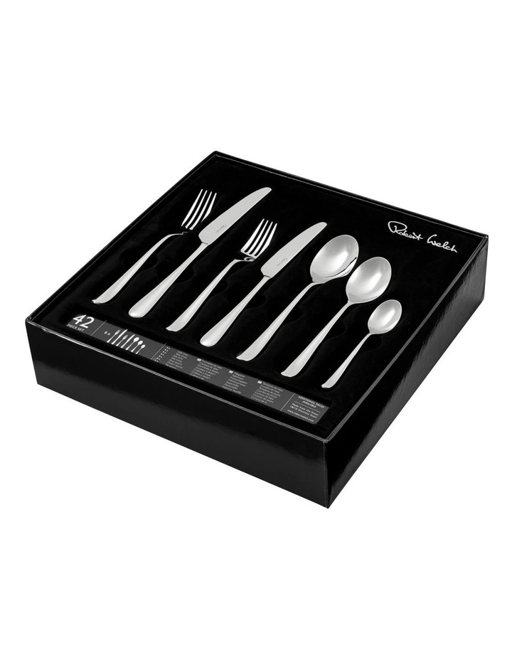 Robert Welch Kingham 42 Piece Cutlery Set Stainless Steel 1 Robert Welch Kingham 42 Piece Cutlery Set Stainless Steel