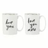 Kate spade new york Bridal Party Love You 2pc Couples Mugs White