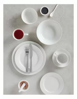 Maxwell & Williams White Basics 23cm Rim Entree Plate