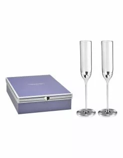 Wedgwood Vera Love Always Set of 2 Flute -Dining Sales 561676150 3 720x928
