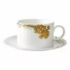 Wedgwood Vera Wang Jardin Teacup & Saucer White