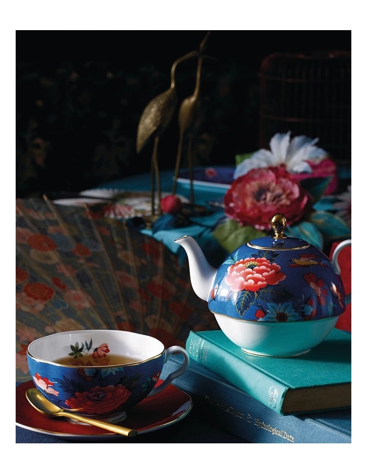 Wedgwood Paeonia Blush Tea Set for 1 2 Wedgwood Paeonia Blush Tea Set for 1 - Image 2