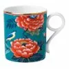 Wedgwood Paeonia Blush Mug Green