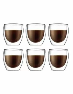 Bodum Pavina Double Wall Latte Glasses, Set of 2, 250ml -Dining Sales 606445470 295064460 5 720x928