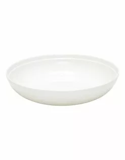 Salt&Pepper Edge Soup Bowl 22cm - White