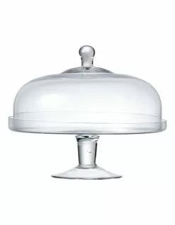 Salt&Pepper Salut Domed Cake Stand 29x30cm